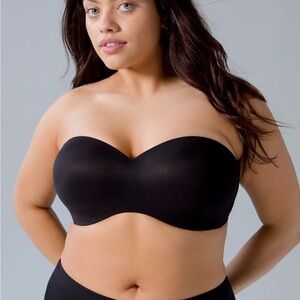 Black Enbliss Stay Put Strapless Bra